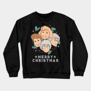 Christmas golden girls Crewneck Sweatshirt